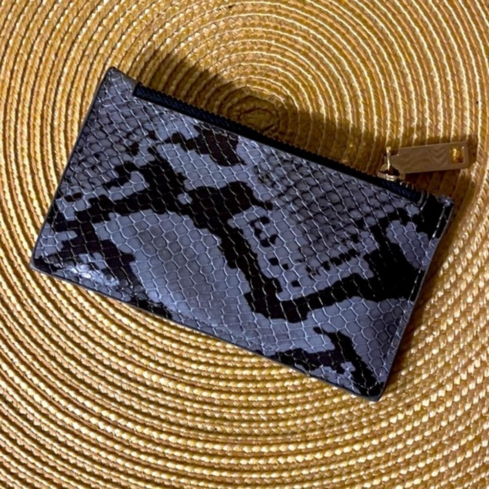 MANGO Snakeskin Small ID/Coin Wallet
